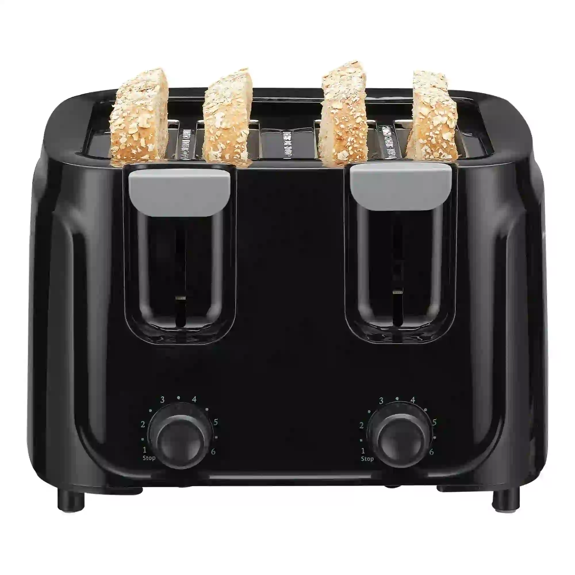 Mainstays 4 Slice Black Toaster CA$20